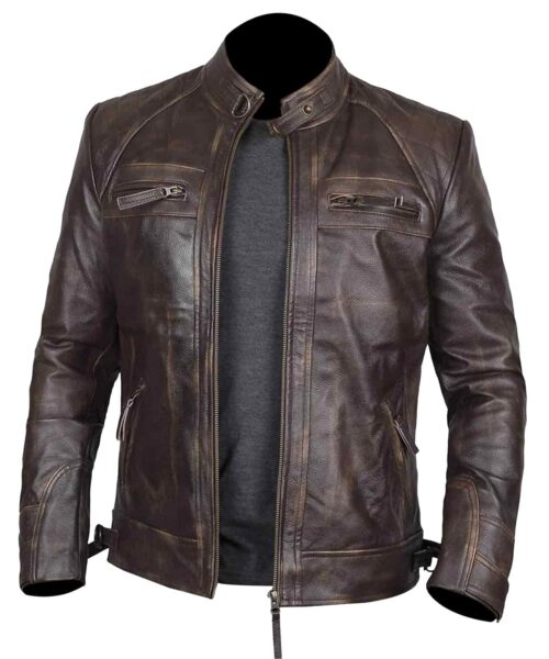 Distressed-Quilted-cluade-leather-jacket