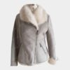 Ladies Bomber Fancy Fur Jackets