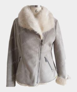 Ladies Bomber Fancy Fur Jackets