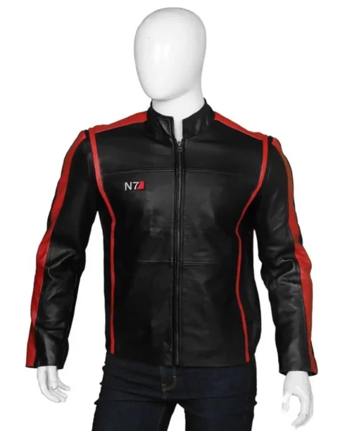 N-7 Motorcycle Black Jacket