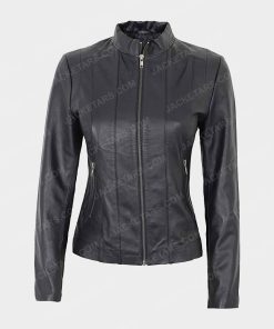 Womens Black Leather Jacket