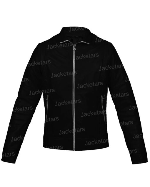 Womens Black Leather Jacket