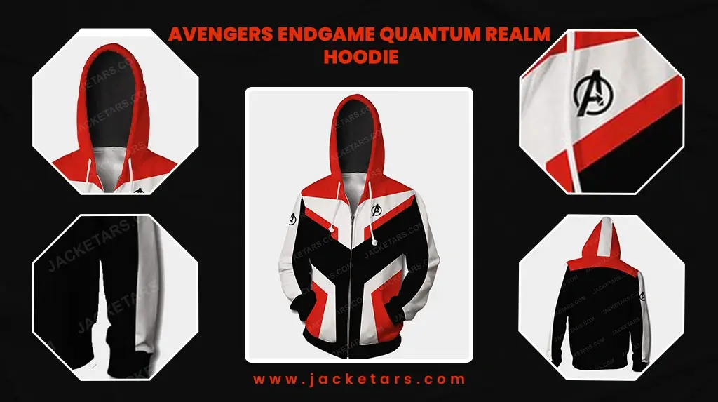 Avengers Endgame Quantum Realm Hoodie