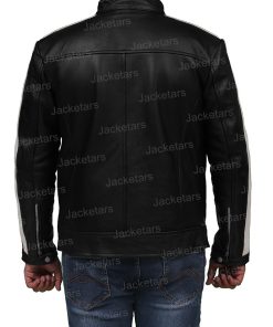 Mens Cafe Racer Black Leather Jacket.jpg
