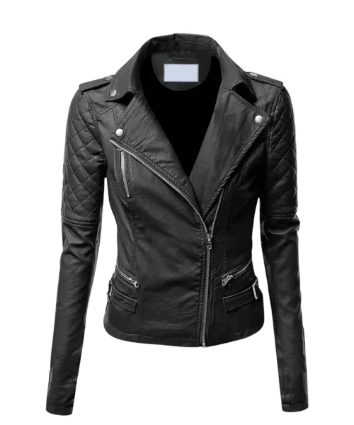 Womens Motorcycle Leather Jacket