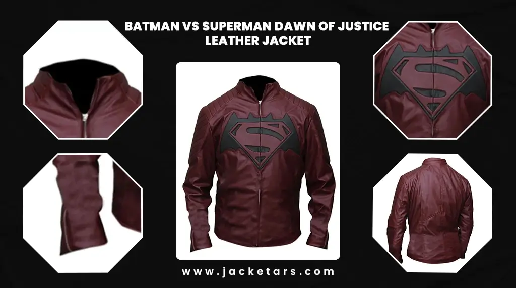 Batman vs Superman Dawn Of Justice Leather Jacket