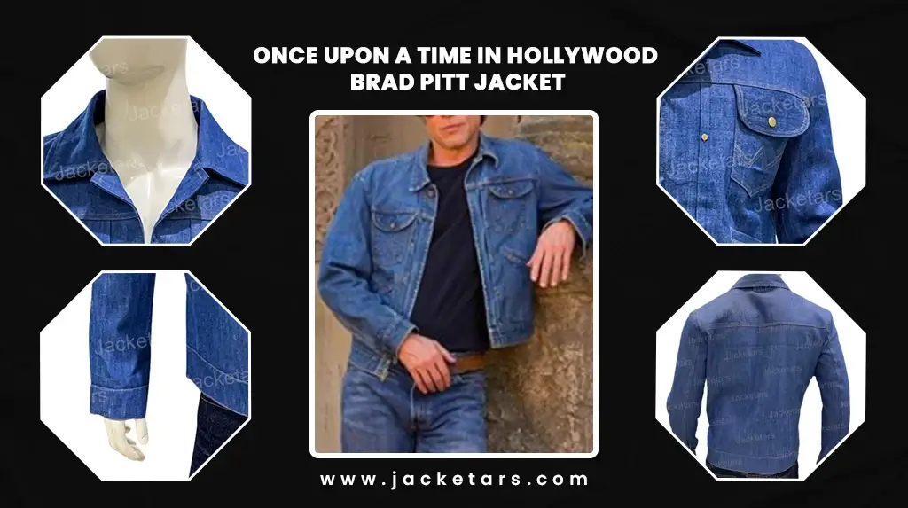 Once Upon A Time in Hollywood Brad Pitt Jacket