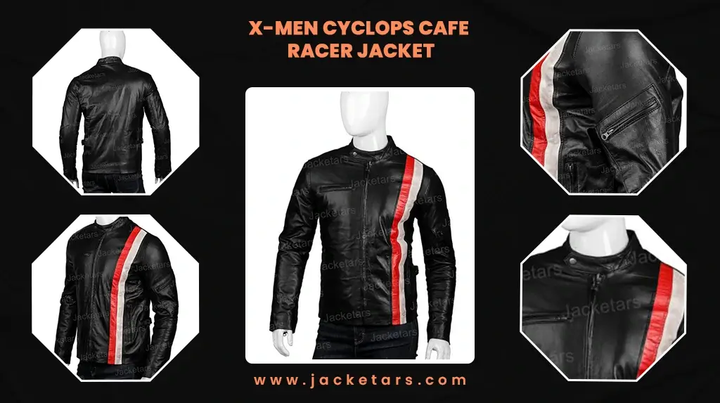 X-Men Cyclops Cafe Racer Jacket