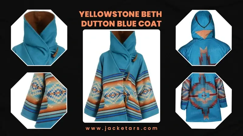 Yellowstone Beth Dutton Blue Coat