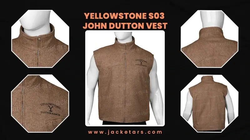 Yellowstone S03 John Dutton Vest