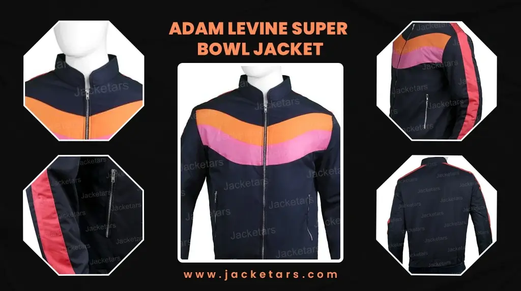 Adam Levine Super Bowl Jacket