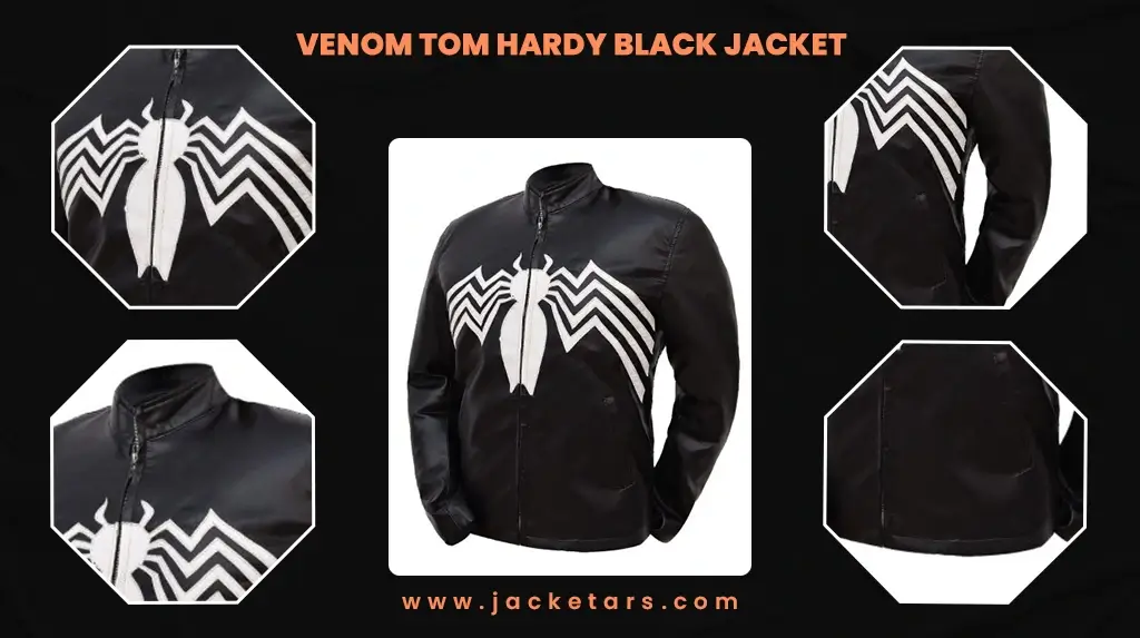 Venom Tom Hardy Black Jacket