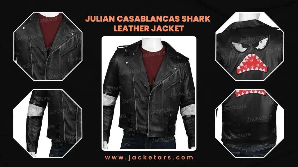 Julian Casablancas Shark Leather Jacket