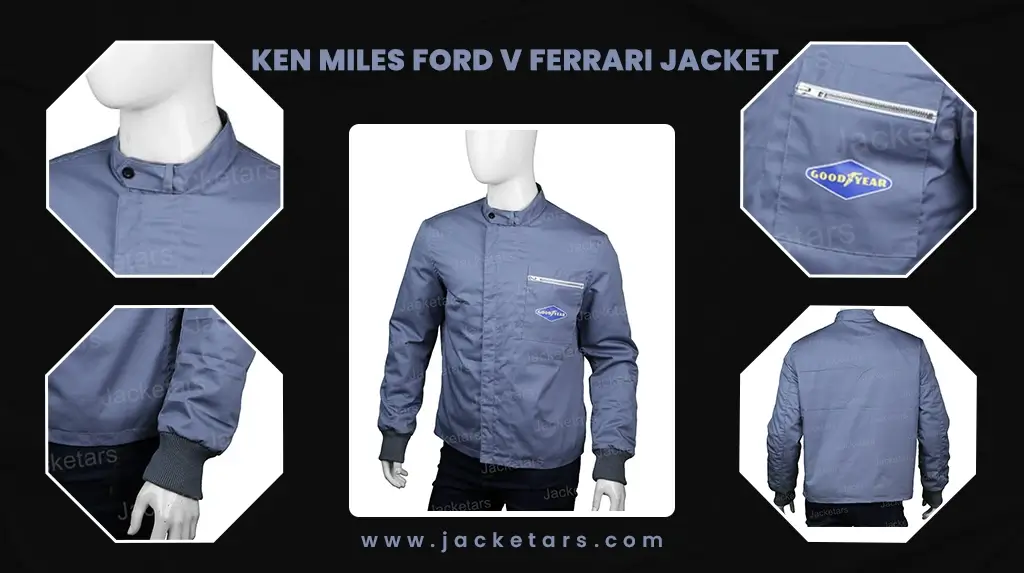 Ken Miles Ford V Ferrari Jacket