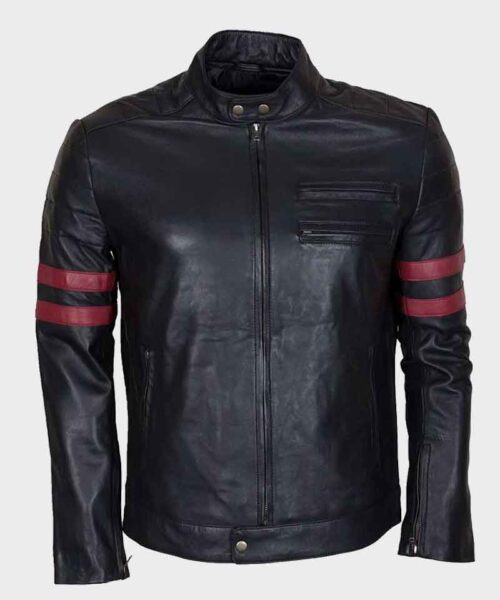 Mens Mayhem Retro Black Jacket