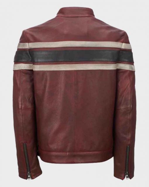 waxed leather jacket