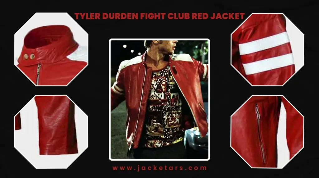 Tyler Durden Fight Club Red Jacket