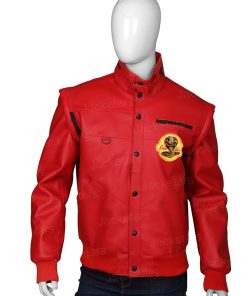Cobra Kai Leather Red Jacket
