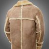 Mens Sheepskin Brown Fur Coat
