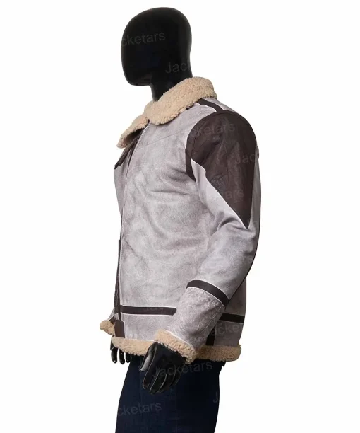 Mens Winter Leather Jacket