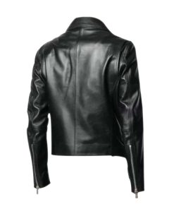 Mens Motorcycle Black Leather Jacket