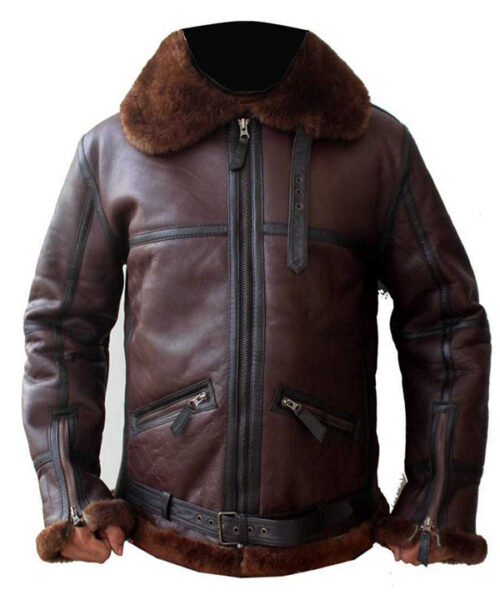 Men's Coffman Shearling Leather Jacket