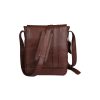 Crossbody Satchel Brown Leather Bag