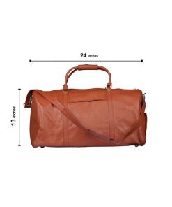 Genuine Leather Duffle Bag
