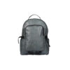 Grey Genuine Leather Backpack