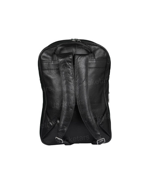 Handmade Genuine Black Backpack