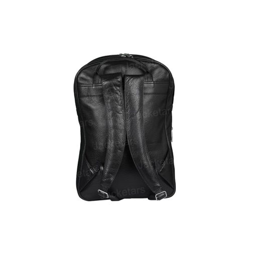 Handmade Genuine Black Backpack