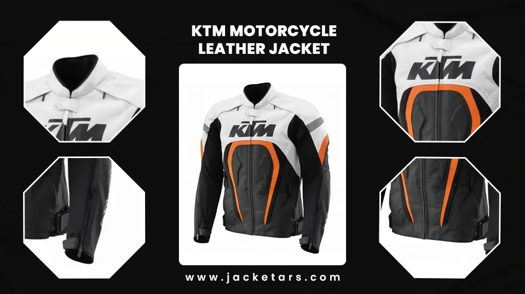 KTM Motorcycle Leather Jacket