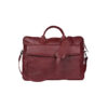 Torrance Laptop Maroon Leather Bag