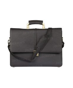 Venezia Briefcase Laptop Black Bag