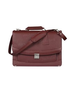 Venezia Briefcase Laptop Maroon Bag