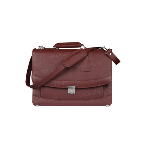 Venezia Briefcase Laptop Maroon Bag