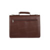 Venezia Brown Briefcase Bag