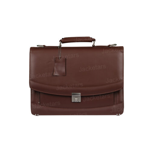 Venezia Brown Briefcase Laptop Bag