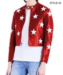 Independence Day Womens Cropped Jacket Style 2