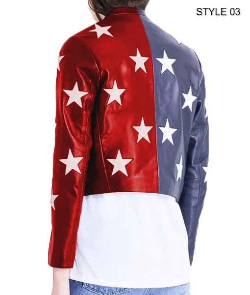 Womens Independence Day Jacket | Independence Day Cropped Jacket