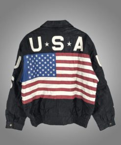Vintage American Flag Jacket