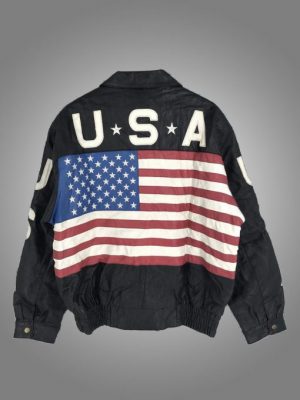 Vintage American Flag Jacket