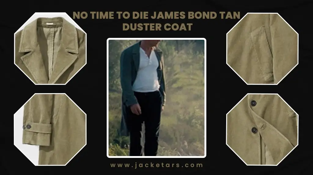 No Time To Die James Bond Tan Duster Coat