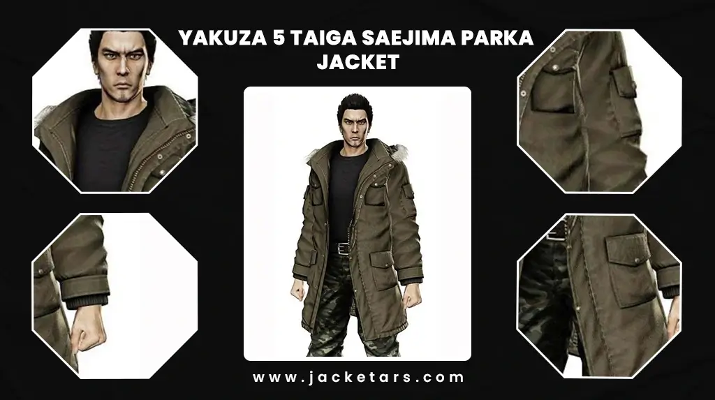Yakuza 5 Taiga Saejima Parka Jacket