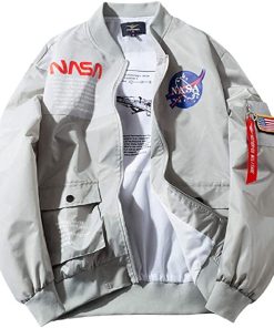 nasa jacket white