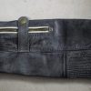Cafe Racer Retro Vintage Grey Distressed Leather Jacket 