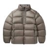 Men’s Stylish Winter Grey Hooded Puffer Jacket