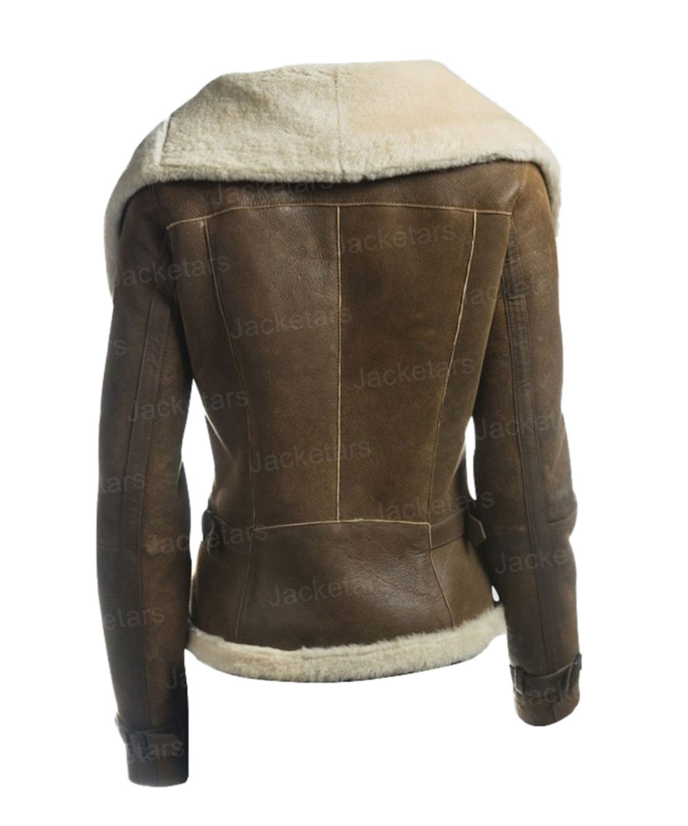 Womens Quilted Leather Jacket | Womens Biker Jacket -Jacketars