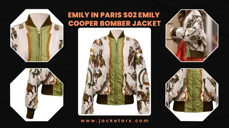 Emily In Paris S02 Emily Cooper Bomber Jacket