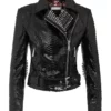 Women’s Studded Biker Jacket